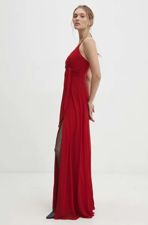 Сукня Answear Lab колір червоний maxi розкльошена