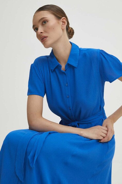 Answear Lab rochie maxi, evazată