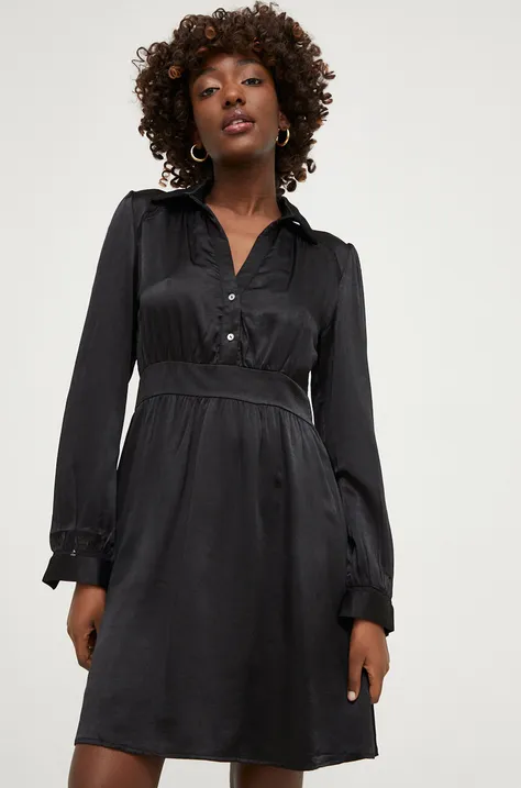Obleka Answear Lab črna barva
