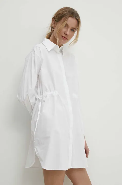 Answear Lab vestito in cotone colore bianco