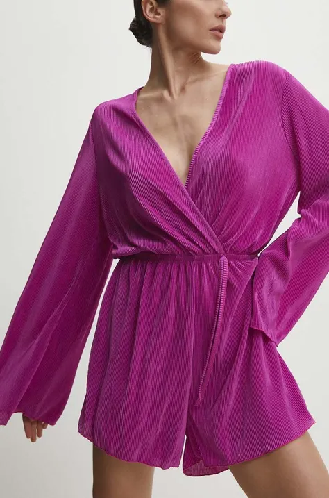 Ολόσωμη φόρμα Answear Lab χρώμα: ροζ