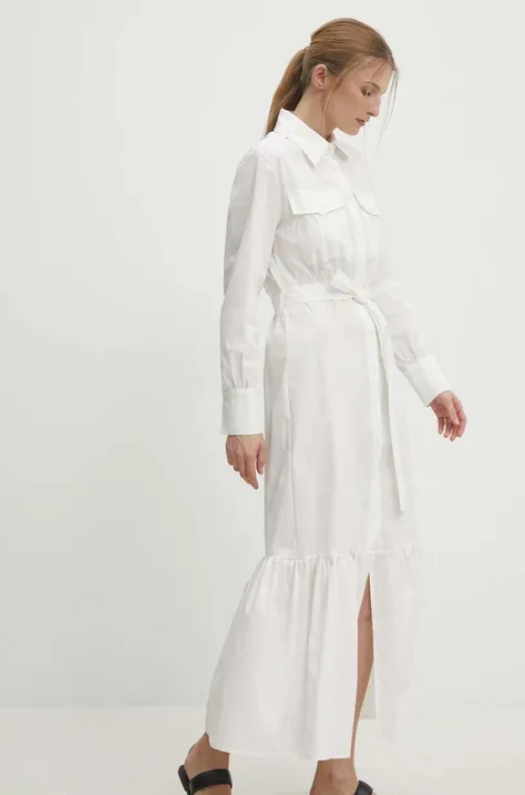 Φόρεμα Answear Lab χρώμα: άσπρο