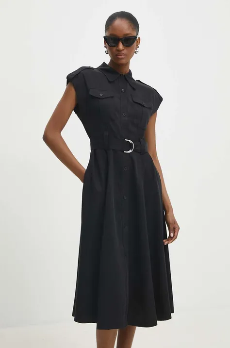 Сукня Answear Lab колір чорний mini розкльошена