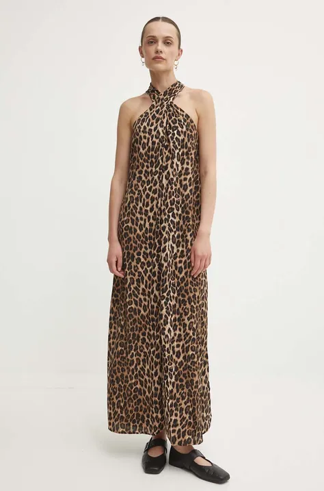 Сукня Answear Lab колір коричневий maxi пряма