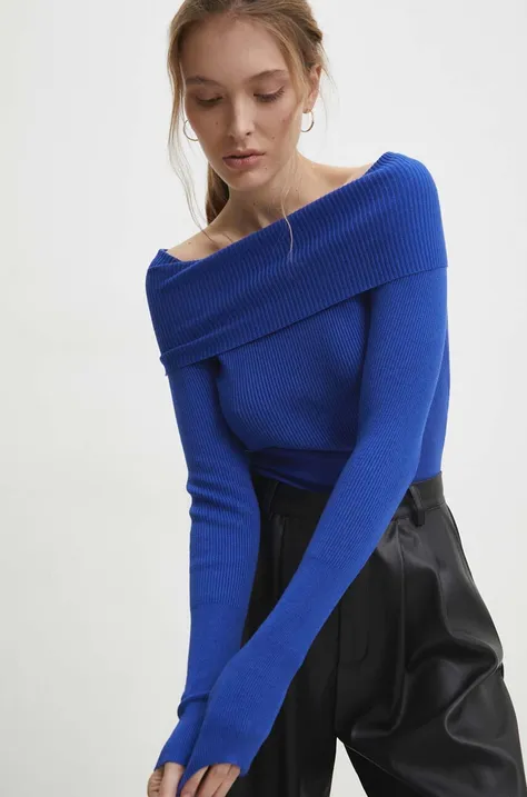 Answear Lab pulóver könnyű, női, garbónyakú