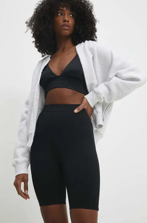 Kratke hlače Answear Lab ženski, črna barva