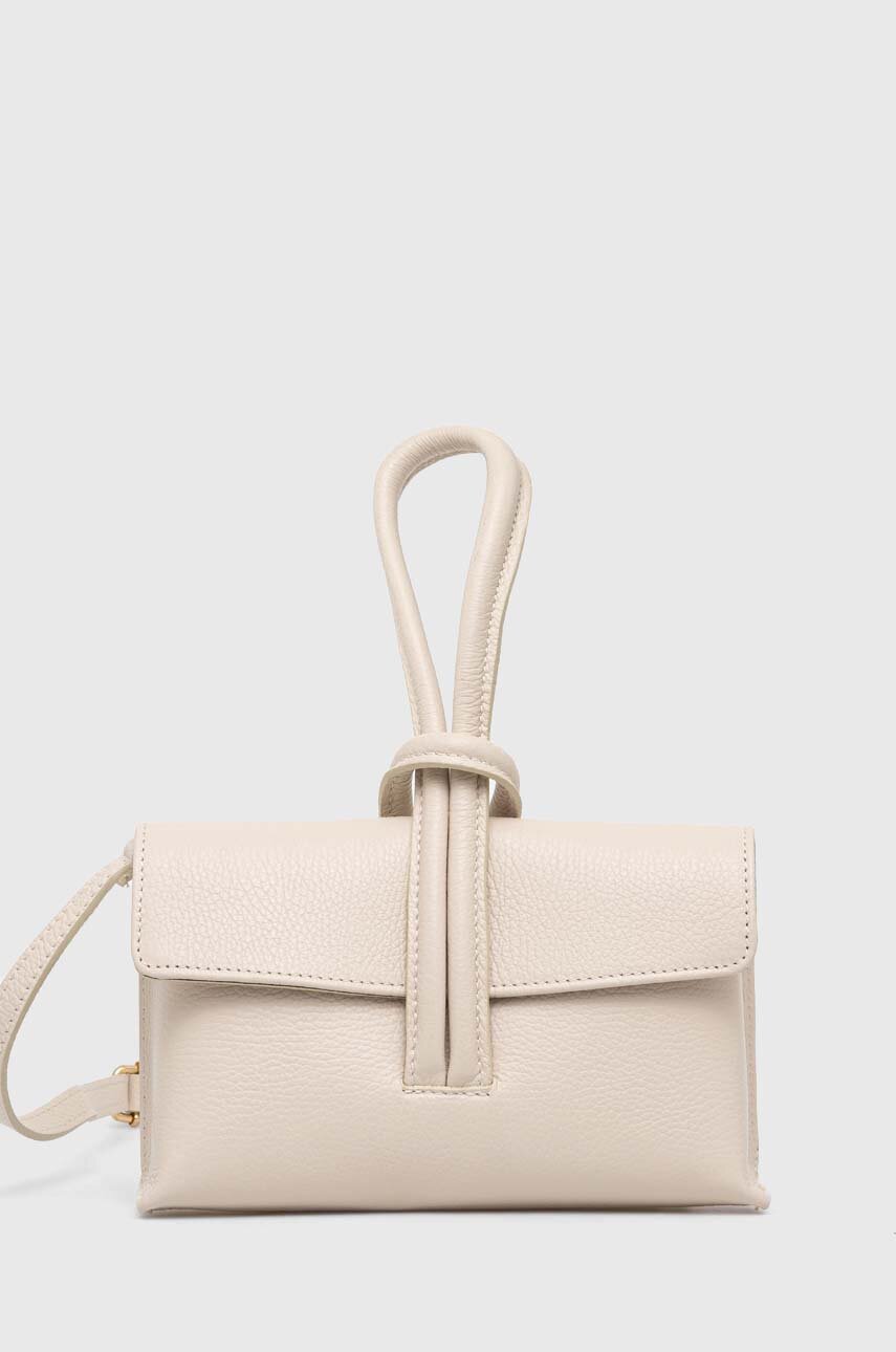 Answear Lab borsa a mano in pelle colore beige