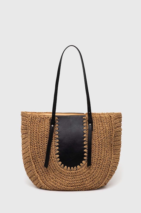 Kabelka Answear.LAB béžová barva