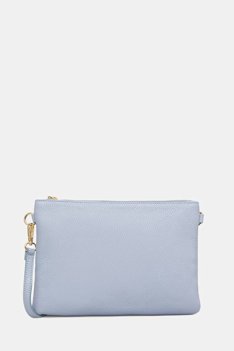 Answear.LAB torebka skórzana kolor niebieski