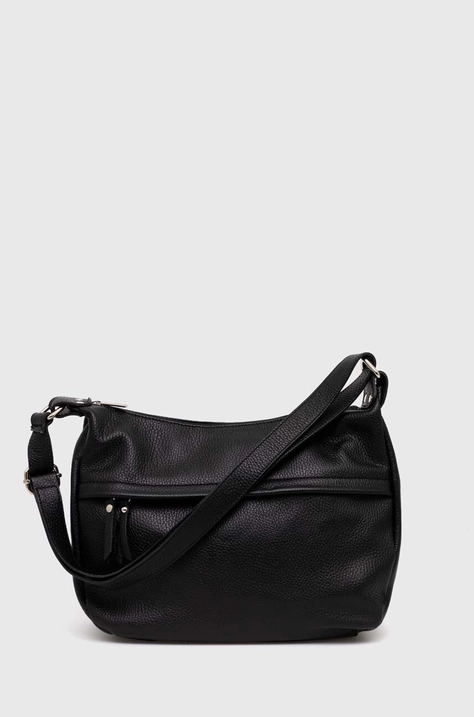 Answear Lab borsa a mano in pelle colore nero