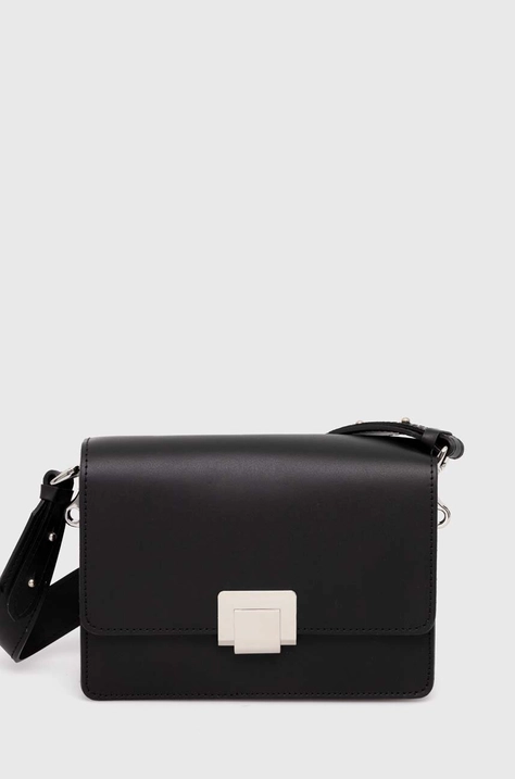 Answear Lab borsa a mano in pelle colore nero