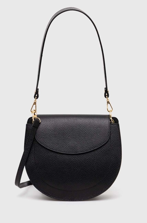 Answear Lab borsa a mano in pelle colore nero