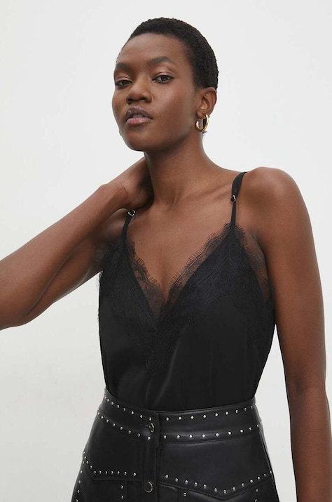 Top Answear.LAB χρώμα: μαύρο