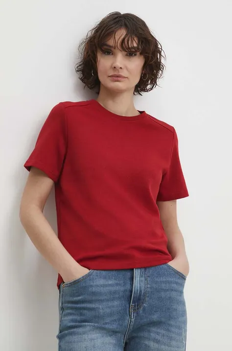 Tričko Answear Lab dámsky, červená farba