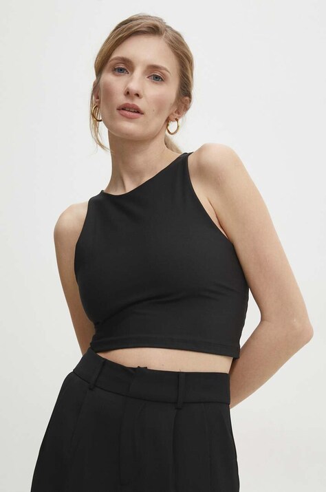 Answear Lab top femei, culoarea negru