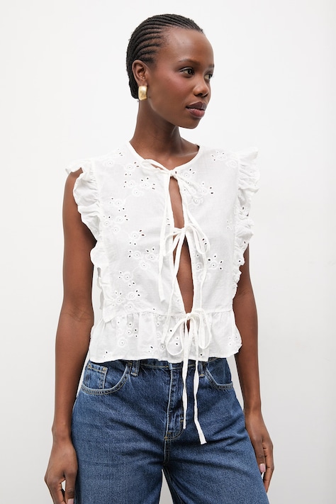 Answear.LAB pamut ing fehér, regular