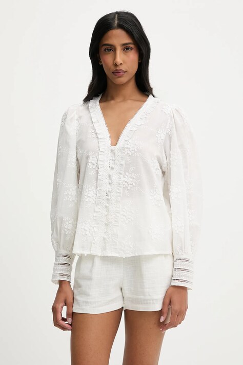 Сорочка Answear Lab колір білий regular