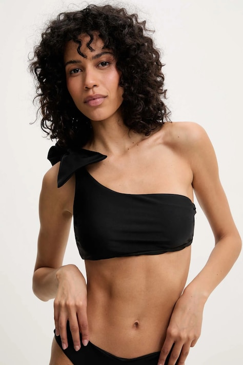 Answear Lab sutien de baie culoarea negru, cupa usor rigidizata