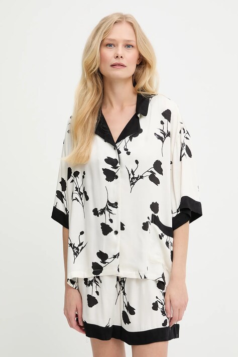 Пижама Answear.LAB дамска в черно