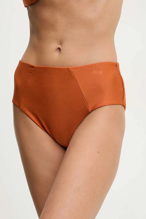 Answear Lab chiloti de baie culoarea auriu