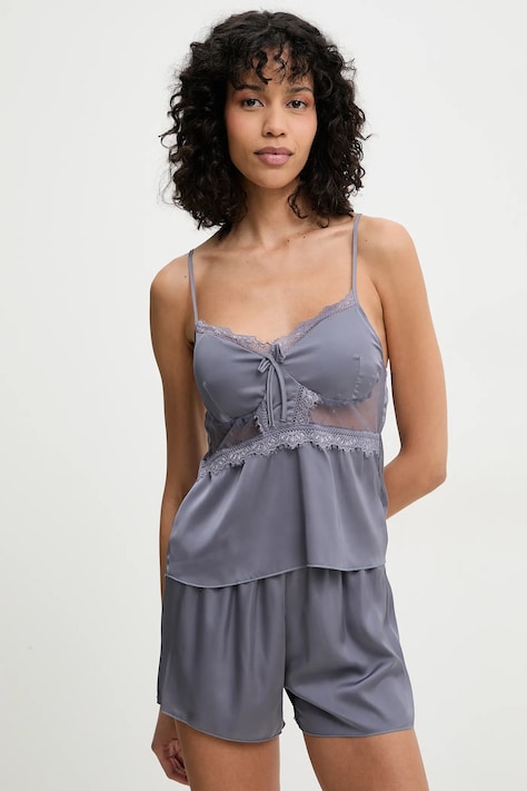 Answear.LAB pigiama donna colore grigio
