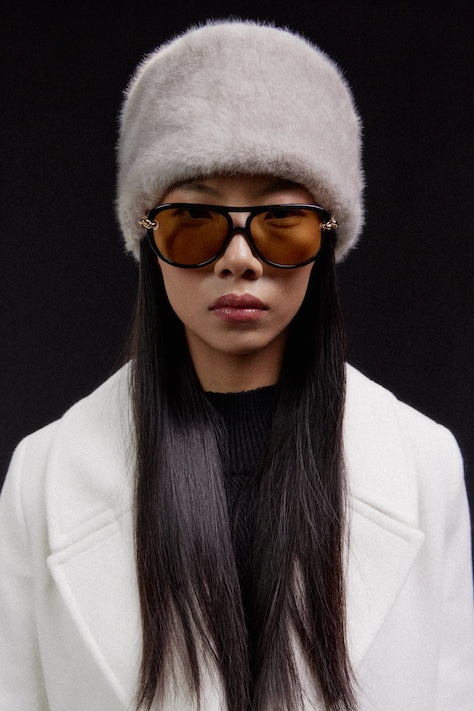 Answear.LAB sapka vékony, szürke