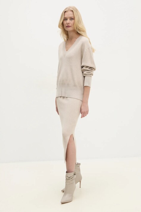 Комплект Answear.LAB дамски в кафяво