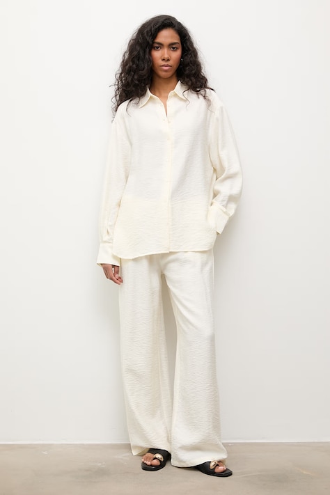 Answear.LAB camicia e pantaloni donna colore beige