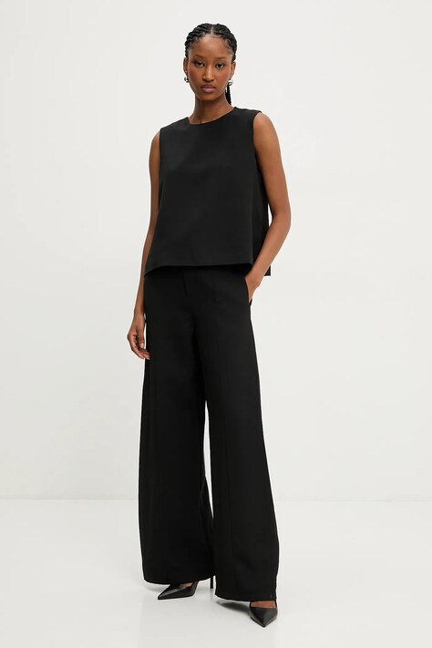Answear Lab compleu femei, culoarea negru