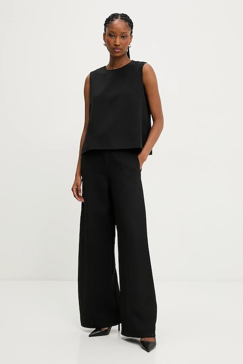 Answear Lab compleu femei, culoarea negru