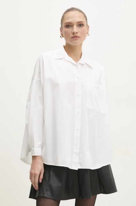 Answear Lab camicia donna colore bianco