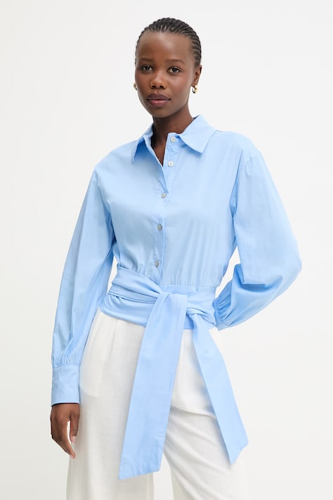 Answear Lab cămașă femei, cu guler clasic, relaxed