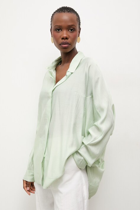 Answear.LAB camicia donna colore verde