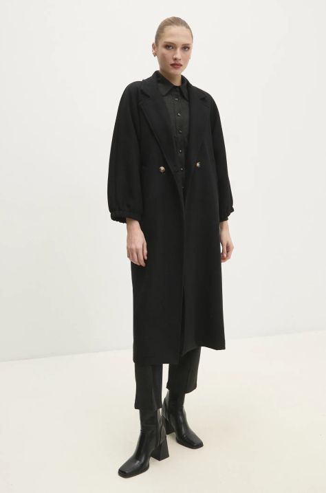 Answear Lab cappotto in lana colore nero