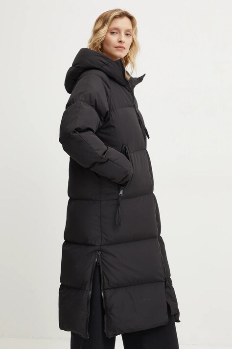 Bunda Answear.LAB dámská, černá barva, zimní