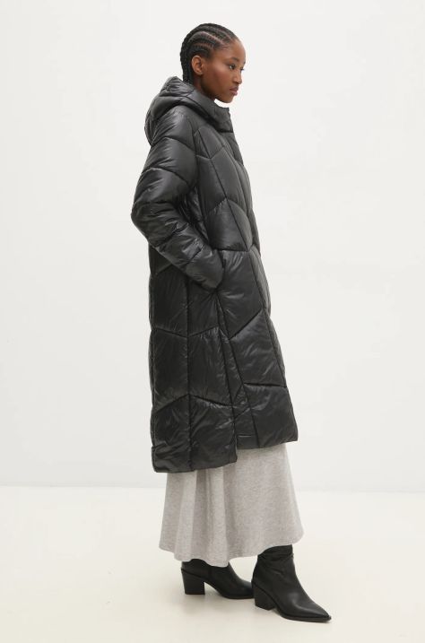 Куртка Answear.LAB женская цвет чёрный зимняя