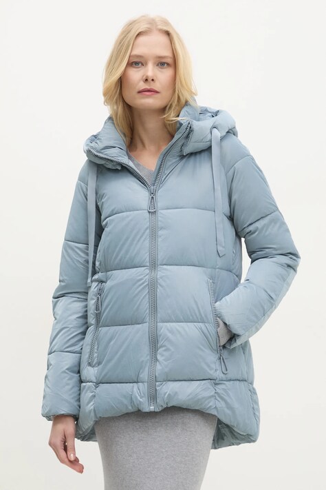 Answear.LAB kurtka damska kolor niebieski zimowa