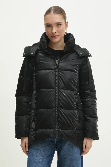Answear Lab geaca femei, culoarea negru, de iarna