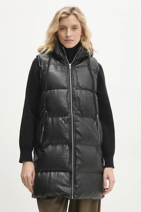 Αμάνικο μπουφάν Answear.LAB χρώμα: μαύρο