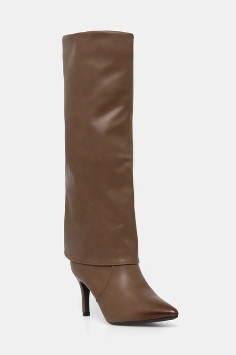 Ботуши Answear.LAB в кафяво с тънък ток с лека изолация