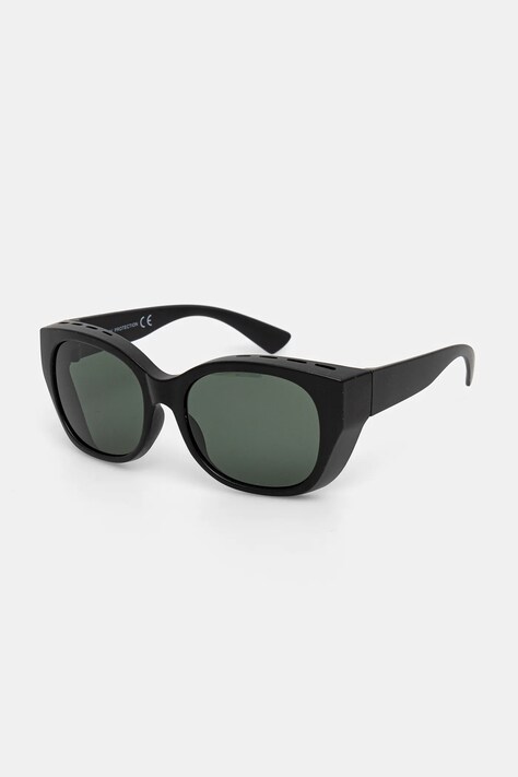 Answear Lab ochelari de soare femei, culoarea negru