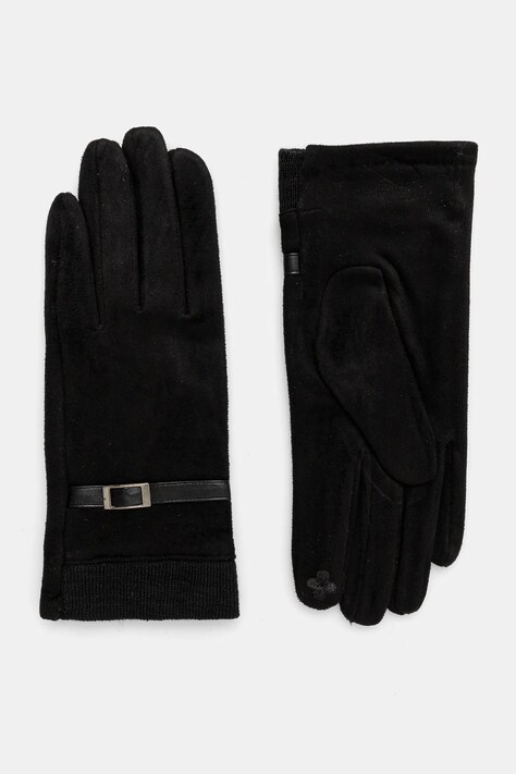 Перчатки Answear.LAB женские цвет чёрный