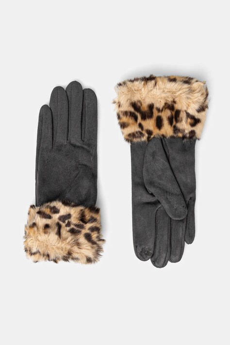 Рукавички Answear.LAB жіночі колір сірий