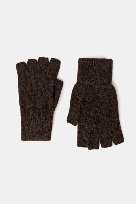 Митенки с шерстью Answear.LAB цвет коричневый