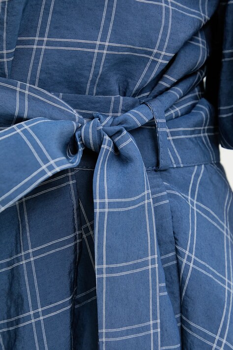 Спідниця Answear.LAB — WW25-SDD055, блакитний — фото 4