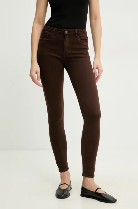 Дънки Answear.LAB в кафяво