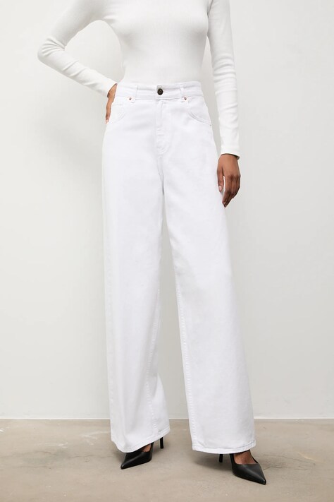 Džíny Answear.LAB dámské, high waist