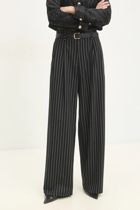 Answear Lab pantaloni donna colore nero