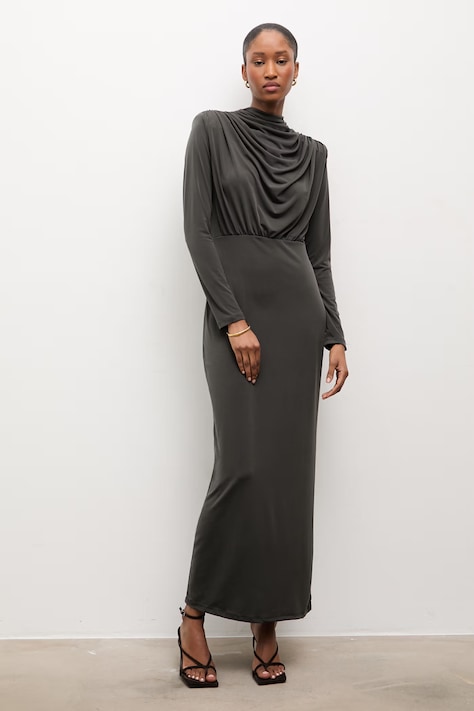 Haljina Answear.LAB boja: zelena, maxi, uska