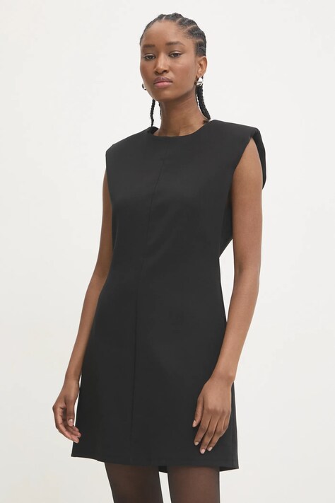 Answear Lab rochie culoarea negru, mini, mulată